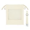 Kamiojapan 225971 Drawstring Camio Japan Drawstring with Gusset, Ivory