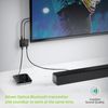 LiNKFOR SPDIF/TosLink Optical Digital Splitter 1 Input 2 Output
