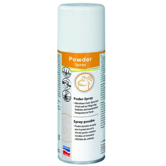 Kerbl Powder Spray Nr. 15876, Puderspray zur Tierhautpflege, 400ml