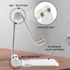 2-Piece Folding Bracket, Portable Bracket, Aluminum Alloy Bracket, Table Bracket, Mobile Phone Bracket, Tablet Computer Bracket