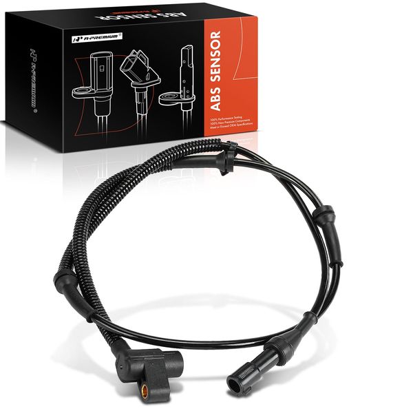 A-Premium Front Right ABS Wheel Speed Sensor Compatible with Ford, Mercury Models - Taurus 2000, Sable 2000 - Front Right Passenger Side, Replace# XF1Z2C204AB