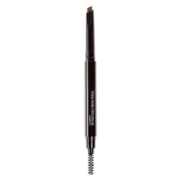 Wet n Wild, Ultimate Brow Retractable Pencil with Precision Triangular Tip - Pigmented Colour for Perfectly Defined Eyebrows, Medium Brown