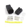 uxcell 6 Pin Way Waterproof 1.8mm Wire Connector Socket Car Sealed Electrical