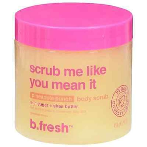 Scrub Me Like You Mean It Body Scrub Sugar & Shea Butter Pineapple Punch 16 oz