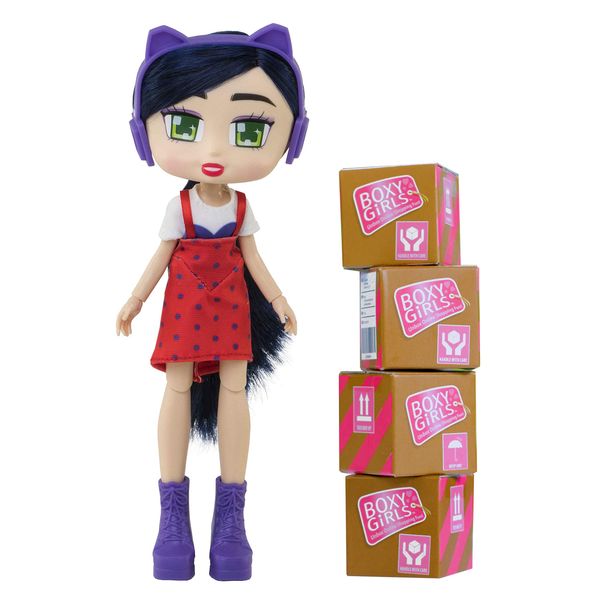 Boxy Girls Riley, Multi,763IT