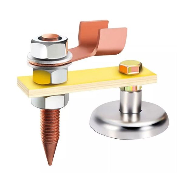 PLEAVIT Welding Magnet Head Magnetic Welding Holder Earth Connector Welder Dent Repair TypeA