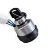 Key Ignition Switch for AGT H15R/ H15 Mini Excavator Ignition Switch Replacement