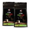 Medium Roast Coffee - PERUVIAN WHOLE BEANS ORGANIC COFFEE - Dark Roast 2Pack