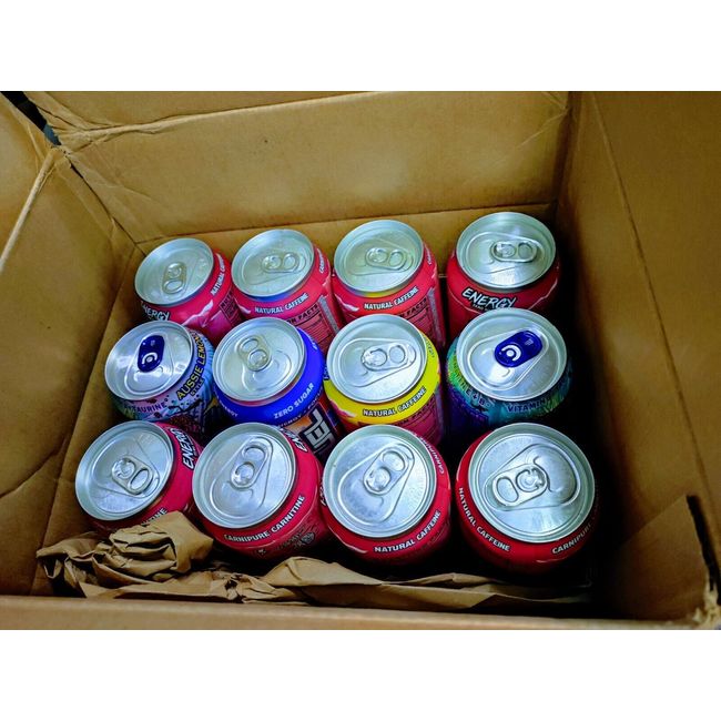 👻 Ghost Monster Aussie Lemonade Gfuel Energy Drink Variety 12-Pack 16oz Cans