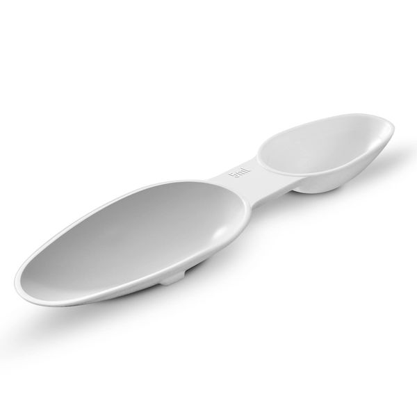 5pcs RE-GEN 5ml/2.5ml Double Sided Spoon Reusable Plastic Medicine Spoons