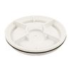 Canplas 73009 Backwater Valve with 4-Inch PVC, White