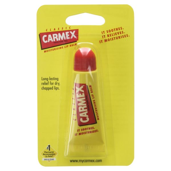 Carmex Moisturising Lip Balm, Classic, 10g