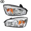 Pair Headlights For Chevy Malibu 2004-2007 2008 Halogen Left+Right Headlamps