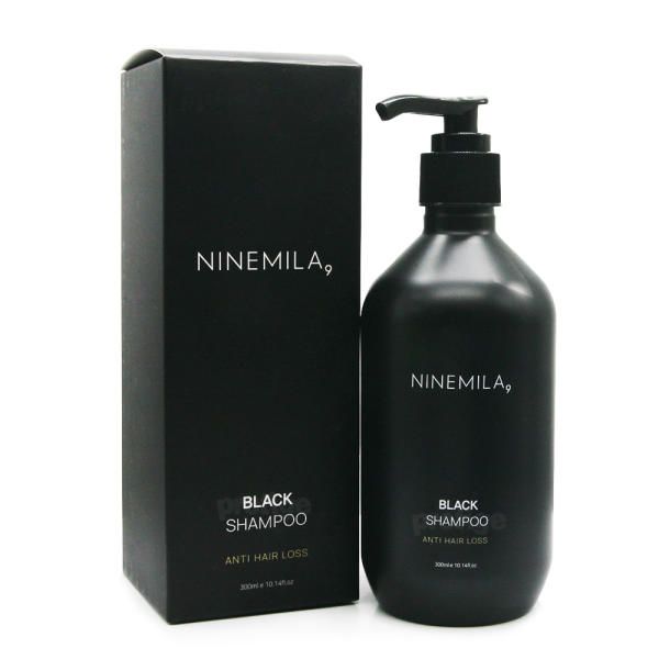 Nine Mila Black Shampoo 300ml - gray hair dye