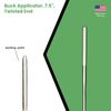 Set of 3 Buck Applicators, 7.5", Twisted End