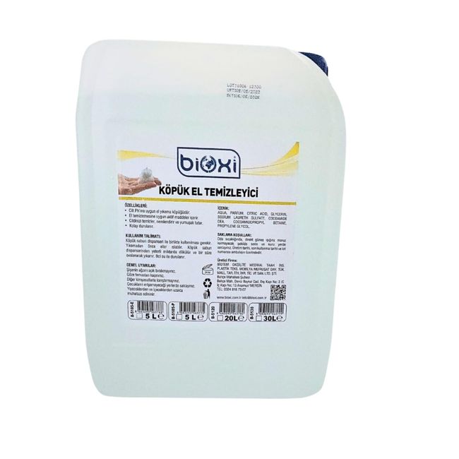 BİOXİ® FOAM KÖPÜK SABUN 5 LT