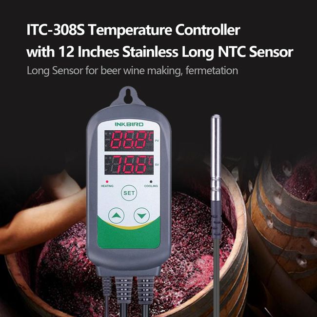 Inkbird IHC-200 US Plug 110V~220V Humidity Controller Pre-wired