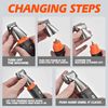 DSP Beard Trimmer Rechargeable Body Grooming Sets Facial Hair Shaver for Nose Ear Public Hair Cutting Machine IPX7 Waterproof