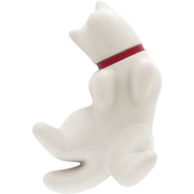 Dog Magnet, Simple, Key Hook, Rubber Band, White AR0810149