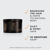 SEBASTIAN Professional Dark Oil - Weightless Hair Mask with Jojoba and Argan Oil (500 ml) - Intensive Anti-Frizz Hair Care for Smooth Beautiful Hair - Smooths and Nourishes
