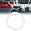 sourcingmap 32cm Outer Dia Car Rubber Antislip Steering Wheel Cover White