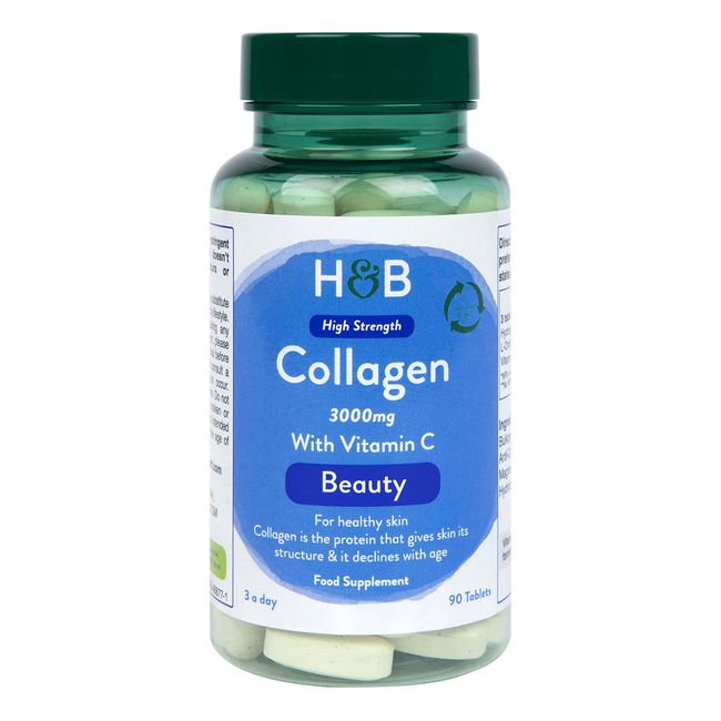 Holland & Barrett Bovine Collagen Tablet 3000mg 90 Tablets