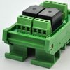 Electronics-Salon DIN Rail Mount 2 SPDT 10Amp Power Relay Interface Module, DC 24V Version.
