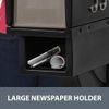 Step2 Mailmaster Hudson Mailbox, Easy to Install, Large Mailboxes for Outside, Heavy-Duty, Weather Resistant, Black