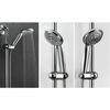 HotelSpa® Insta-Mount Stainless Steel Height / Angle Adjustable Shower Slide Bar