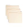 Smead File Folder, 1/3-Cut Tab, Assorted Positions, Letter Size, Manila, 24 per Pack (11928)