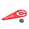  REDSPIDER RC Transmitter Steering Wheel Trigger Alloy Steering Wheel TriggerOne Hand Control Accessory for Flysky FS-G7P(Red)