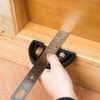 Umei Angle Ruler, Precision Universal Protractor, Industrial Marking Ruler, Movable Angle Ruler, Woodworking Special Angle Measuring Tool (21cm)