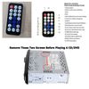 Single 1 Din Car Radio DVD CD MP3 Player Bluetooth Stereo USB/SD Remote Control