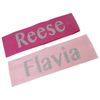 Headband with Personalization or Name in Glitter Letters, Custom
