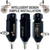 Boost Control Kit 7 Color Mechanical 0-30PSI 52mm Gauge, BLACK MBC Controller