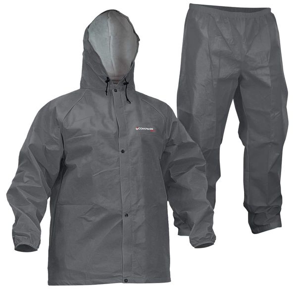 Compass 360 Sport-Lite B83 Rain Suit - Mens, Black, Small, SL12183-10-SM