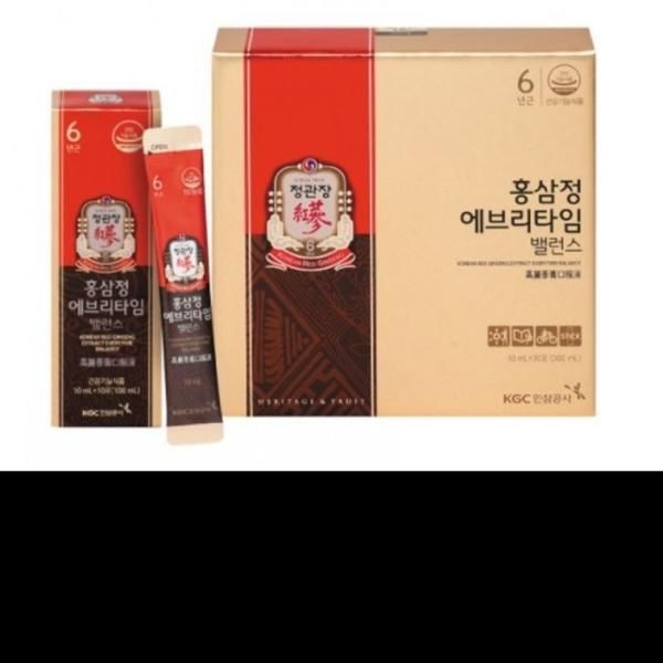 Jeonggwanjang Hongsamjeong Everytime Balance 30 packs + gift bag [Health functional food official sales genuine product]