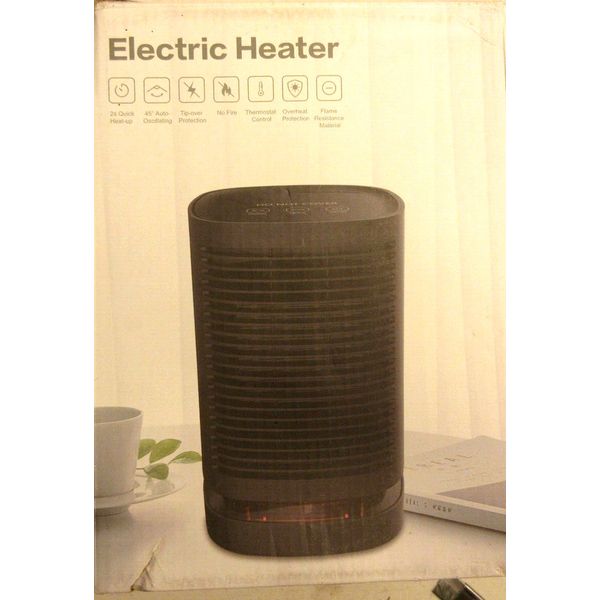 950W Portable Electric Space Heater 2sec Heat up Travel Fan Heater