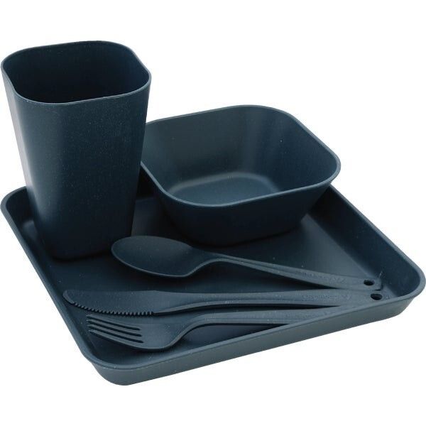 (4)-Coghlans Solo Tableware Kit (6-Piece) Full Size Camping Tableware. Mod:2315