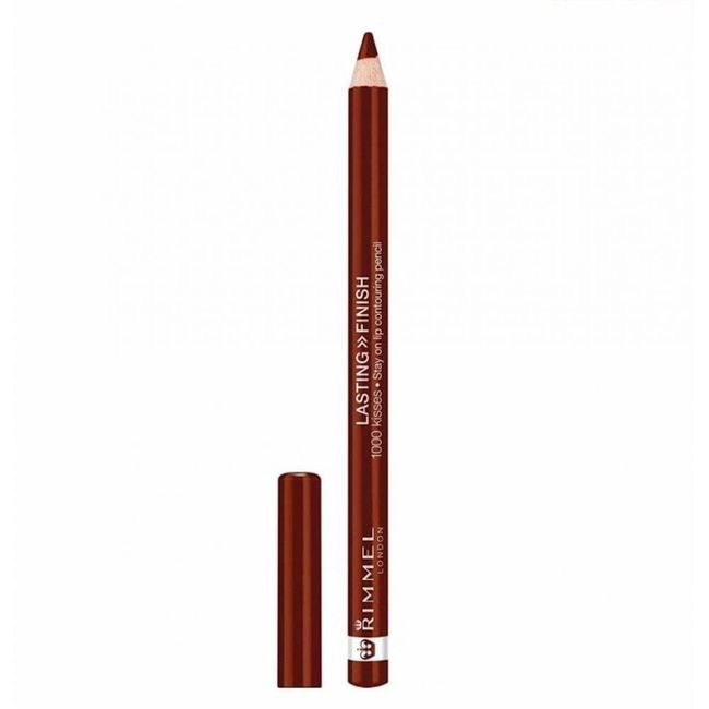 RIMMEL LONDON Lasting Finish 1000 Kisses Stay On Lip Liner Pencil - Coffee Bean