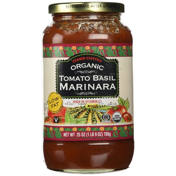 Trader Joe's "Giotto's" Organic Tomato Basil Marinara