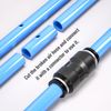 Innfeeltech 20 Pcs 10mm Black Tee Push to Connect Pneumatic Fitting Quick Release Pneumatic Connectors