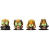 Fire Skull Cigarette Snuffer with Glow in The Dark Eyes - 4 Pack