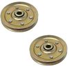 Garage Door 3″ Heavy Duty Sheave Pulley 200LBS Load 6 Solid Rivets