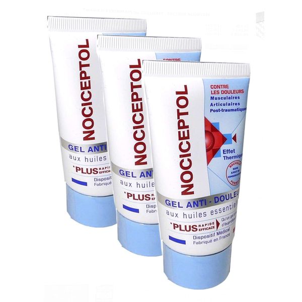 POLIDIS NOCICEPTOL GEL ANTI-SCHMERZ - VIELE 3 x 40 ML