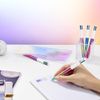 BIC - 1 pen with 4 classic colours - gradient decorations - medium tip: 1 mm - 1 chosen at random