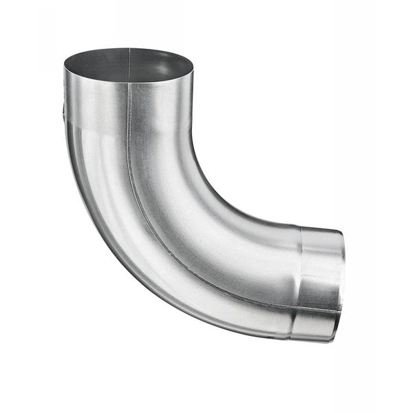 Zink-Fallrohrbogen DN 100/85 Grad
