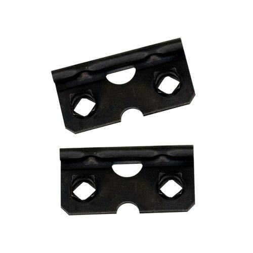 Poster Palooza Self Fastening Picture Frame Easel Back Hinges Pack of 100 Black Support Leg Barbed Hinge Without Screws