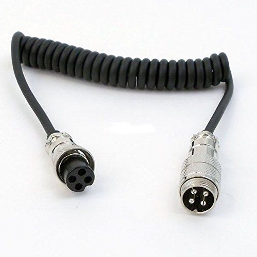 Workman EX4 4 Pin Microphone Extension Cord For Cobra/Uniden CB plus Ham Radios