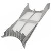 Spares2go Hinged Lint Screen/Fluff Filter for Hotpoint Tumble Dryers (Grey)